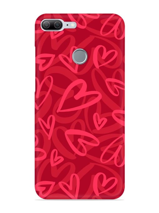 Seamless Romantic Pattern Snap Case for Honor 9 Lite Zapvi