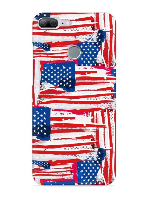 Usa Flag Seamless Snap Case for Honor 9 Lite Zapvi