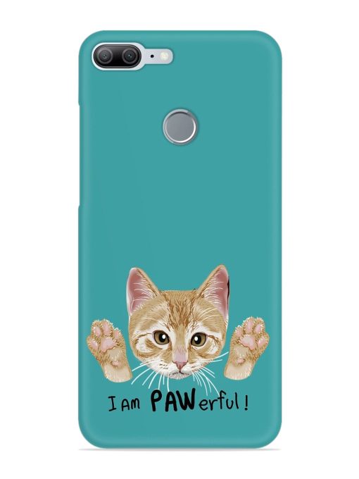 Typography Slogan Cat Snap Case for Honor 9 Lite Zapvi