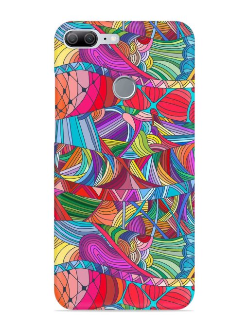 Seamless Patterns Hand Drawn Snap Case for Honor 9 Lite Zapvi