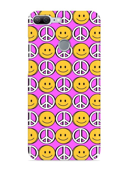 Smiley Face Peace Snap Case for Honor 9 Lite Zapvi