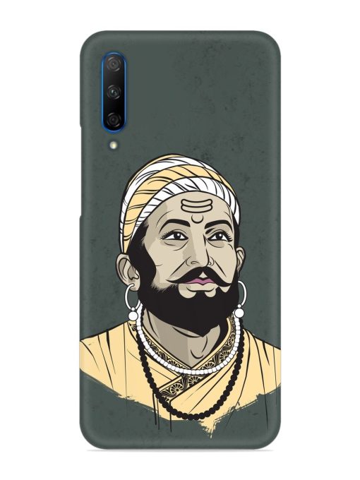 Shivaji Maharaj Vector Art Snap Case for Honor 9X Pro