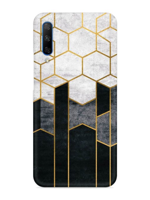 Cube Marble Art Snap Case for Honor 9X Pro Zapvi