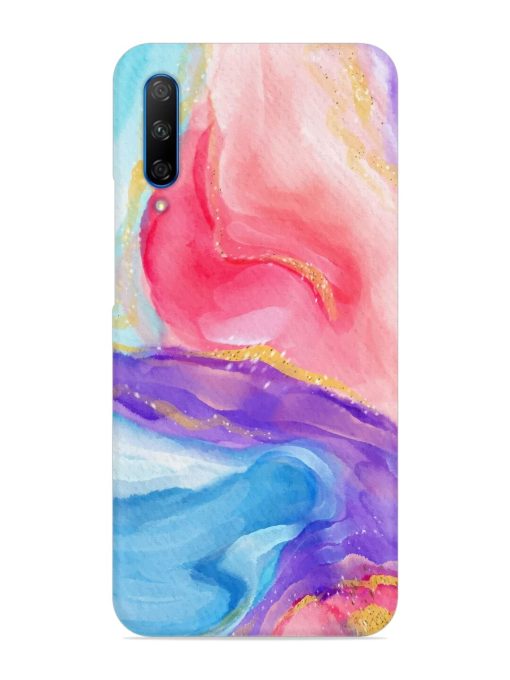 Watercolor Gradient Snap Case for Honor 9X Pro