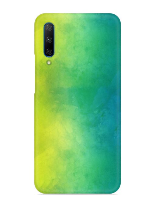 Yellow Green Gradient Snap Case for Honor 9X Pro Zapvi