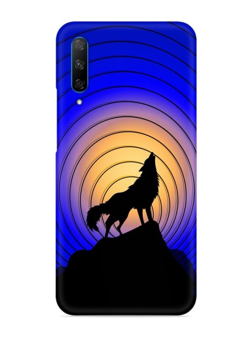 Fox Roaring Design Snap Case for Honor 9X Pro Zapvi