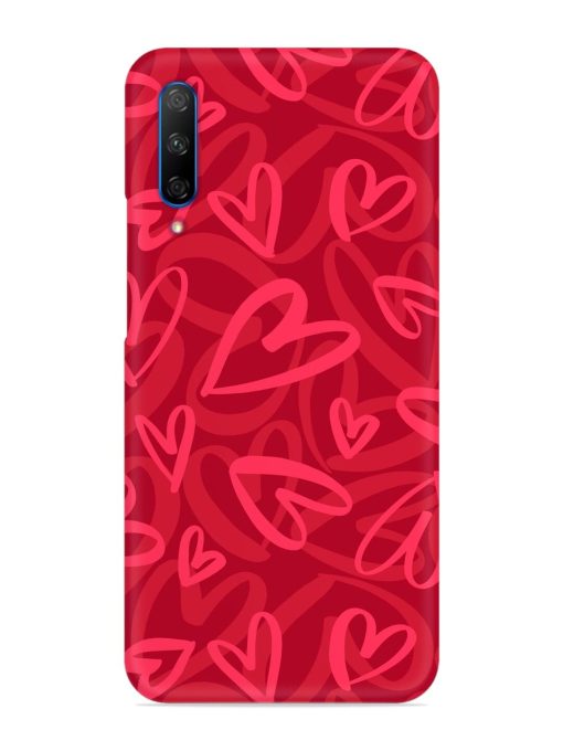 Seamless Romantic Pattern Snap Case for Honor 9X Pro