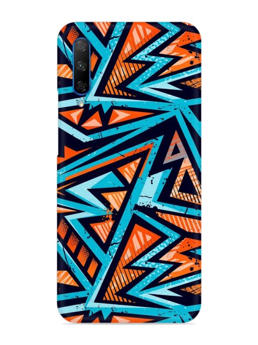 Abstract Seamless Grunge Snap Case for Honor 9X Pro Zapvi