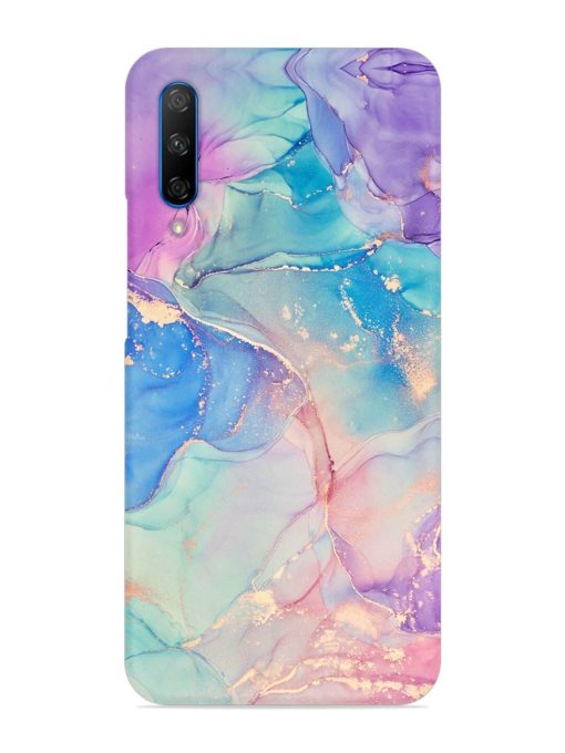 Alcohol Ink Colors Snap Case for Honor 9X Pro Zapvi