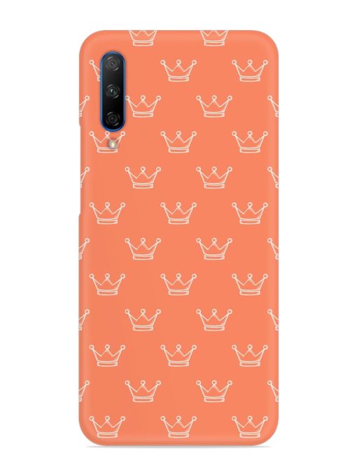 Hand Drawn Crown Snap Case for Honor 9X Pro