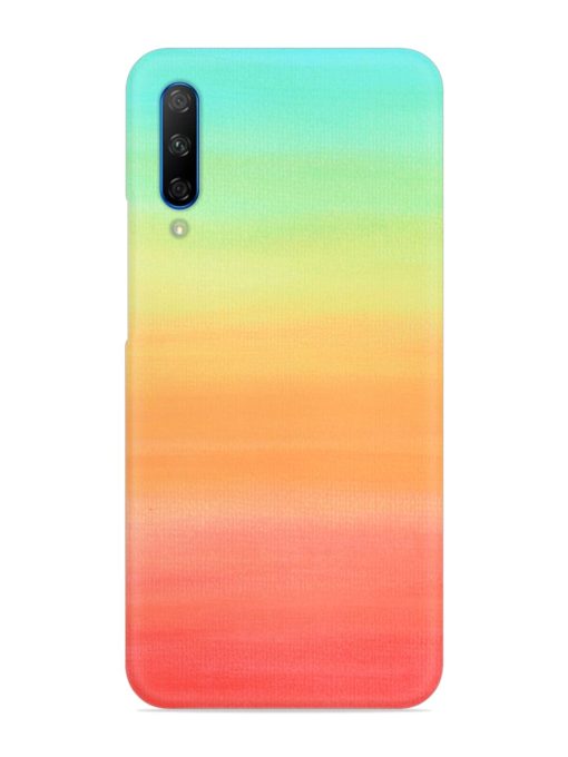 Background Sky Watercolor Snap Case for Honor 9X Pro Zapvi