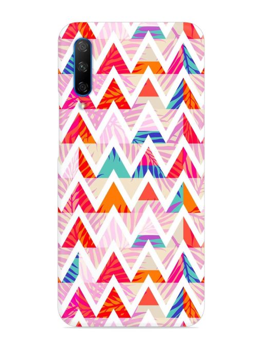 Abstract Triangle Background Snap Case for Honor 9X Pro