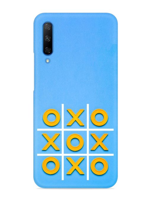 Yellow Plastic Crosses Snap Case for Honor 9X Pro Zapvi