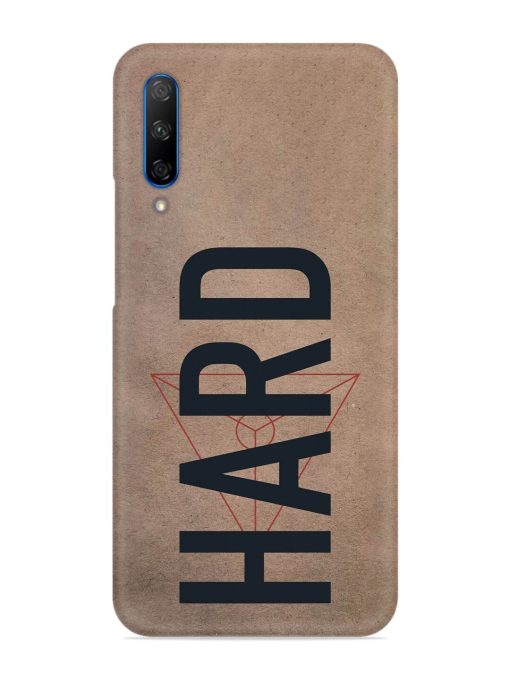 Hard Typo Snap Case for Honor 9X Pro