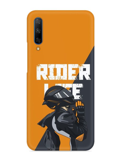 Rider Life Snap Case for Honor 9X Pro Zapvi