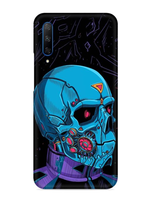 Skull Robo Vector Snap Case for Honor 9X Pro Zapvi