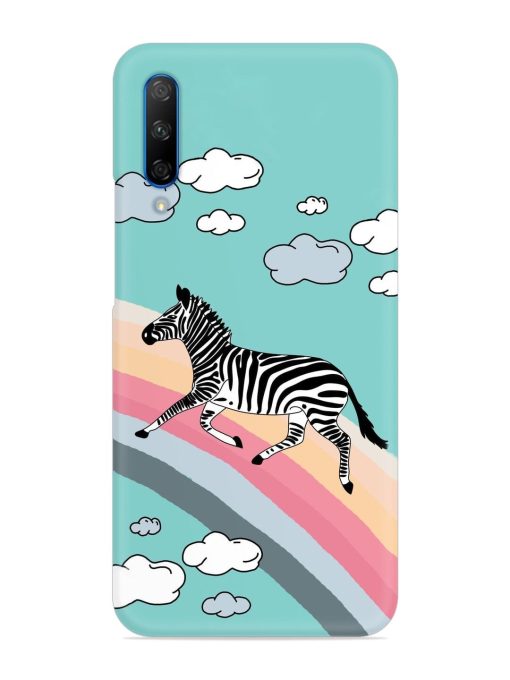 Running Zebra Snap Case for Honor 9X Pro