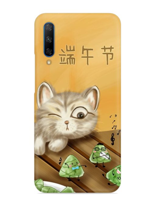 Cat Scorpion Dancing Snap Case for Honor 9X Pro Zapvi