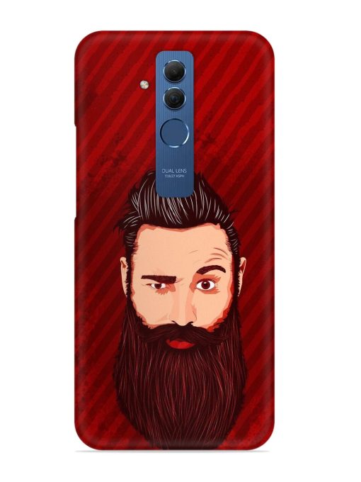 Beardo Man Snap Case for Honor Mate 20 Lite Zapvi