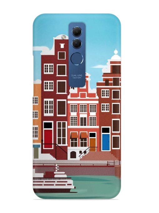 Scenery Architecture Amsterdam Landscape Snap Case for Honor Mate 20 Lite Zapvi