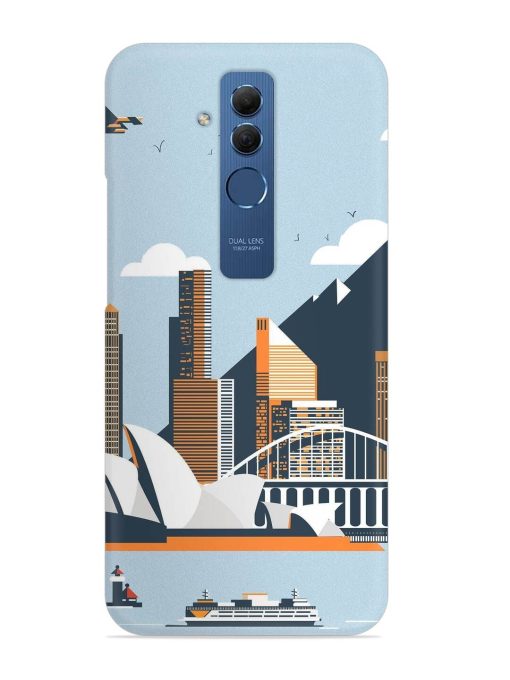 Sydney Opera Landscape Snap Case for Honor Mate 20 Lite Zapvi