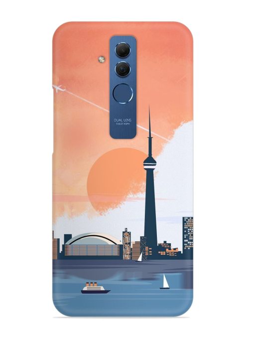 Toronto Canada Snap Case for Honor Mate 20 Lite Zapvi