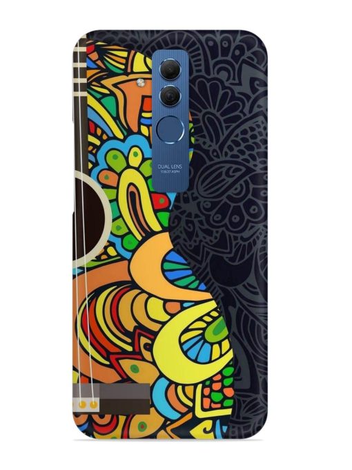 Guitar Vector Art Snap Case for Honor Mate 20 Lite