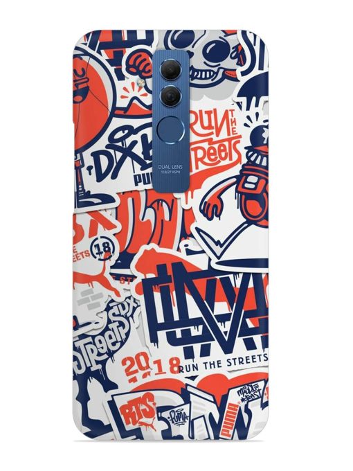 Run The Street Snap Case for Honor Mate 20 Lite Zapvi