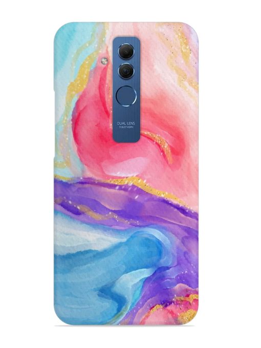 Watercolor Gradient Snap Case for Honor Mate 20 Lite Zapvi