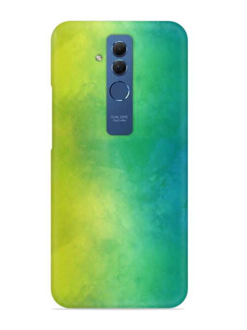 Yellow Green Gradient Snap Case for Honor Mate 20 Lite