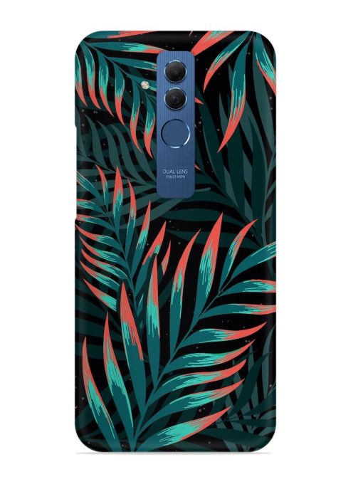 Green Leaf Art Snap Case for Honor Mate 20 Lite Zapvi