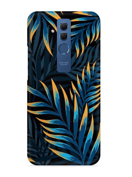 Abstract Leaf Art Snap Case for Honor Mate 20 Lite Zapvi