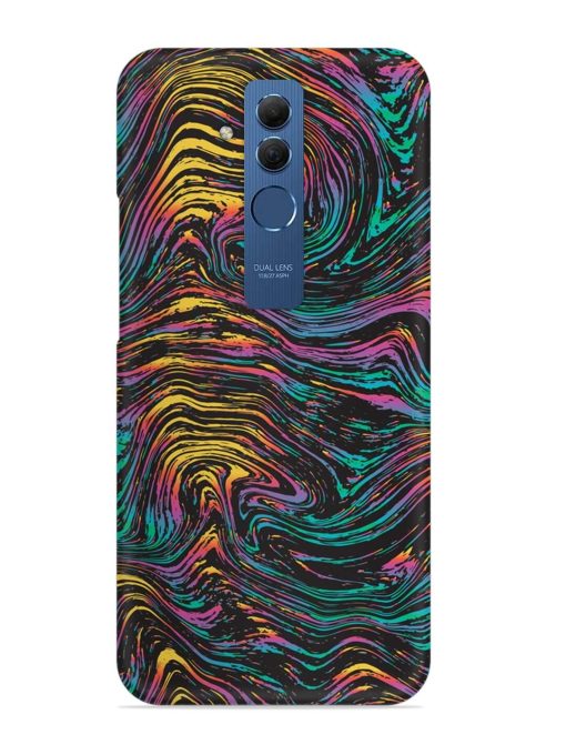 Abstract Liquid Colors Snap Case for Honor Mate 20 Lite Zapvi