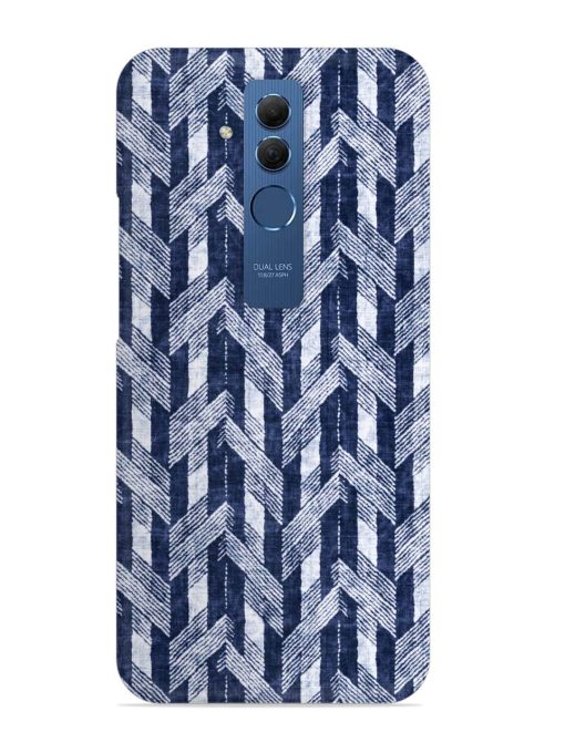 Abstract Herringbone Motif Snap Case for Honor Mate 20 Lite Zapvi