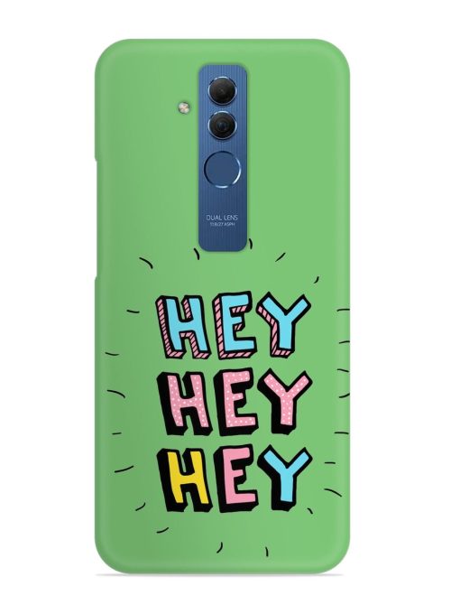 Hey Vector Cartoon Snap Case for Honor Mate 20 Lite Zapvi