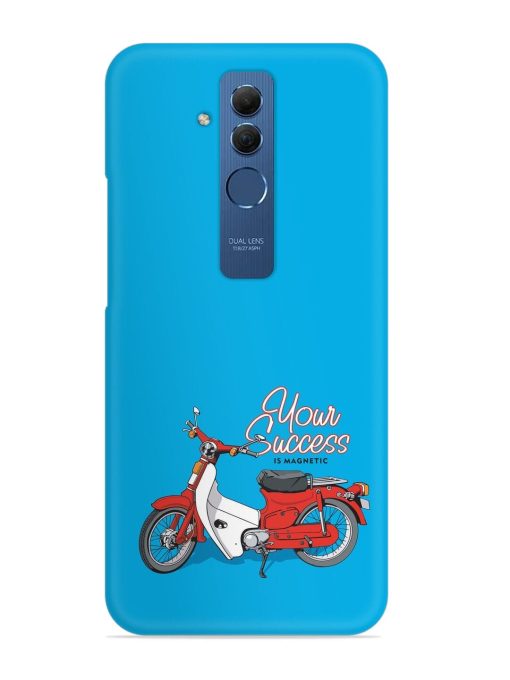 Motorcycles Image Vector Snap Case for Honor Mate 20 Lite Zapvi