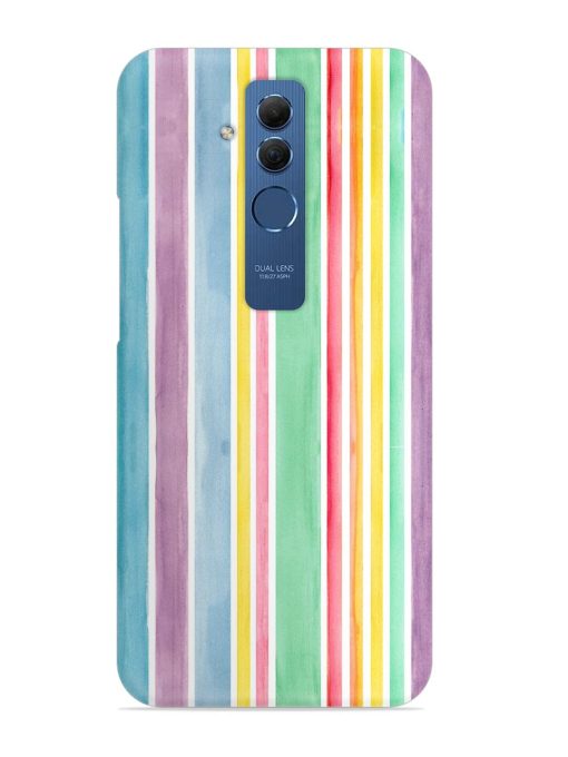 Hand Drawn Watercolor Snap Case for Honor Mate 20 Lite Zapvi