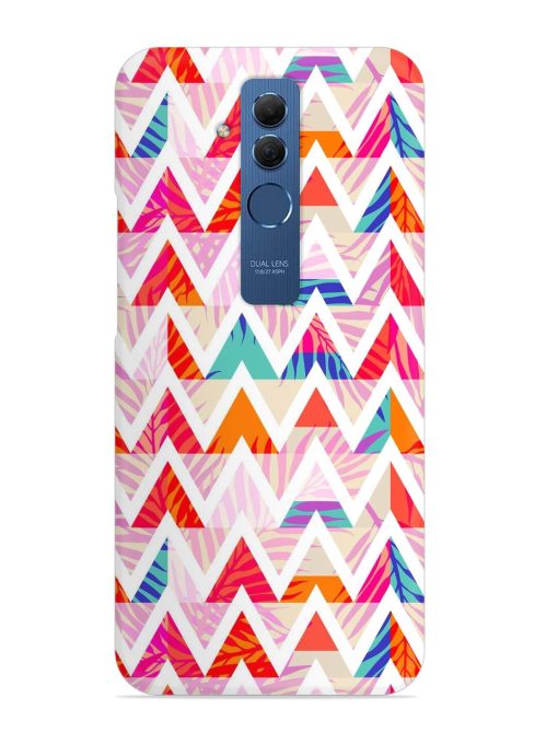 Abstract Triangle Background Snap Case for Honor Mate 20 Lite Zapvi