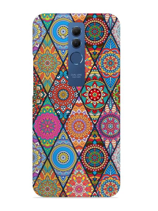 Seamless Tile Pattern Snap Case for Honor Mate 20 Lite Zapvi