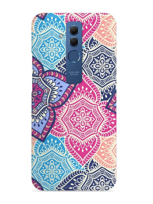 Ethnic Floral Seamless Snap Case for Honor Mate 20 Lite Zapvi