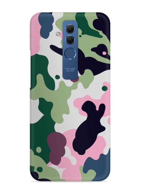 Seamless Funky Camouflage Snap Case for Honor Mate 20 Lite Zapvi