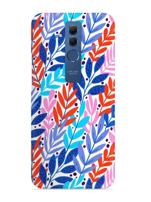 Bright Floral Tropical Snap Case for Honor Mate 20 Lite Zapvi