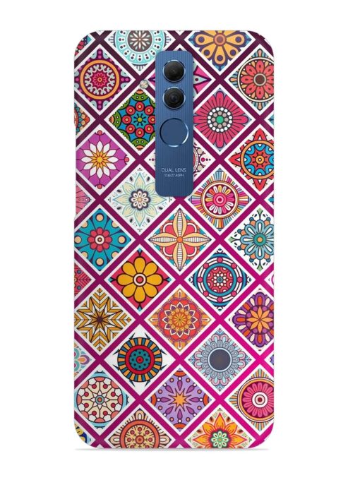 Seamless Tile Pattern Snap Case for Honor Mate 20 Lite Zapvi