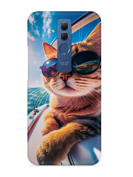 Cat In Style Snap Case for Honor Mate 20 Lite