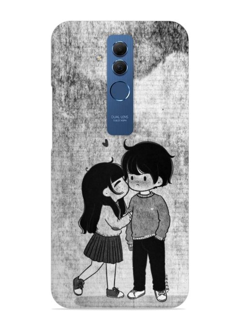 Couple Love Highlights Snap Case for Honor Mate 20 Lite Zapvi