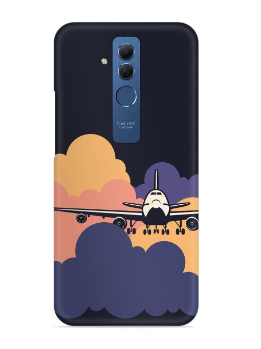 Aeroplane vector Snap Case for Honor Mate 20 Lite Zapvi