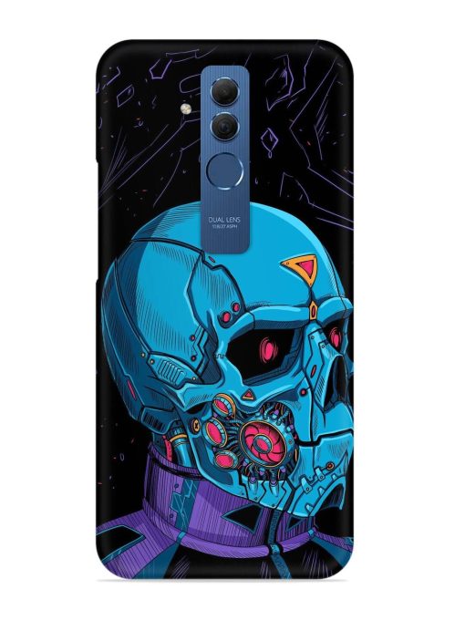 Skull Robo Vector Snap Case for Honor Mate 20 Lite Zapvi