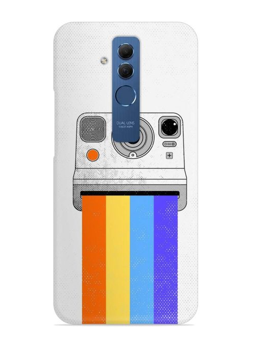 Retro Camera Art Snap Case for Honor Mate 20 Lite