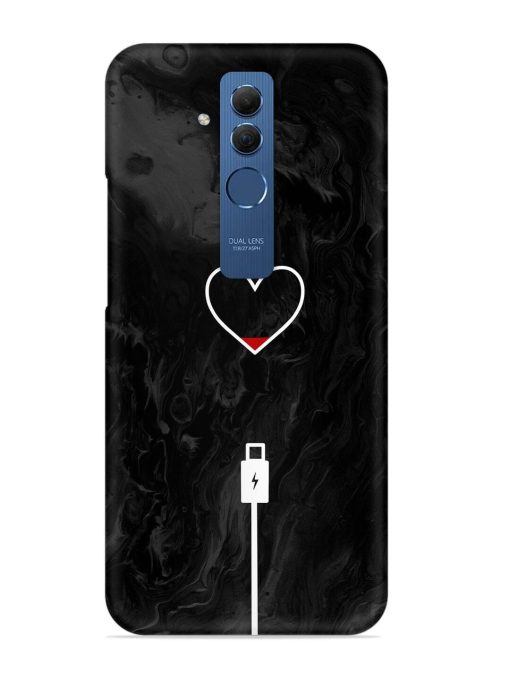 Heart Charging Vector Snap Case for Honor Mate 20 Lite Zapvi