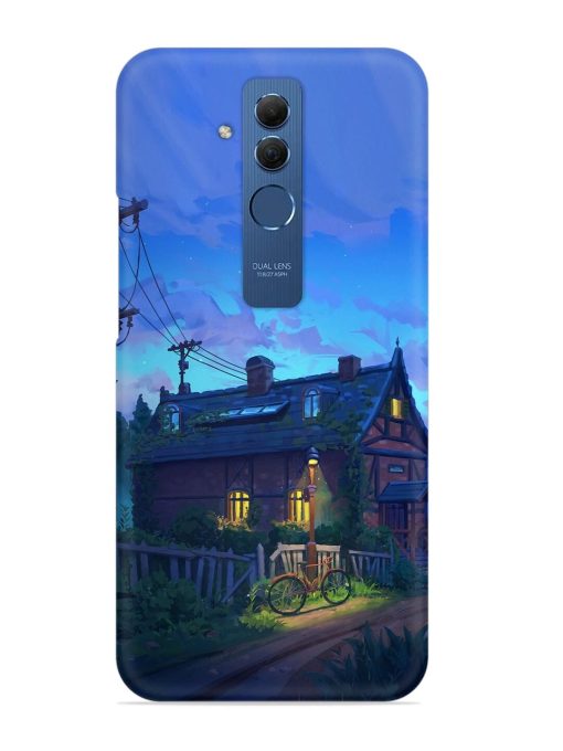 Beautiful Village House Snap Case for Honor Mate 20 Lite